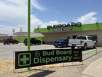 Bud Board Smoke Shop and Dispensary Canyon Street Carlsbad storefront exterior