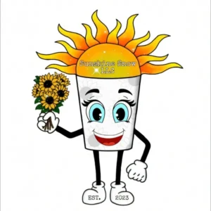 Sunshine Snow local vendor logo for Bud Board Memorial Day celebration