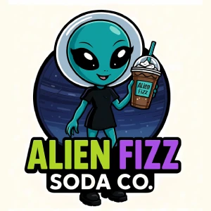 Alien Fizz logo