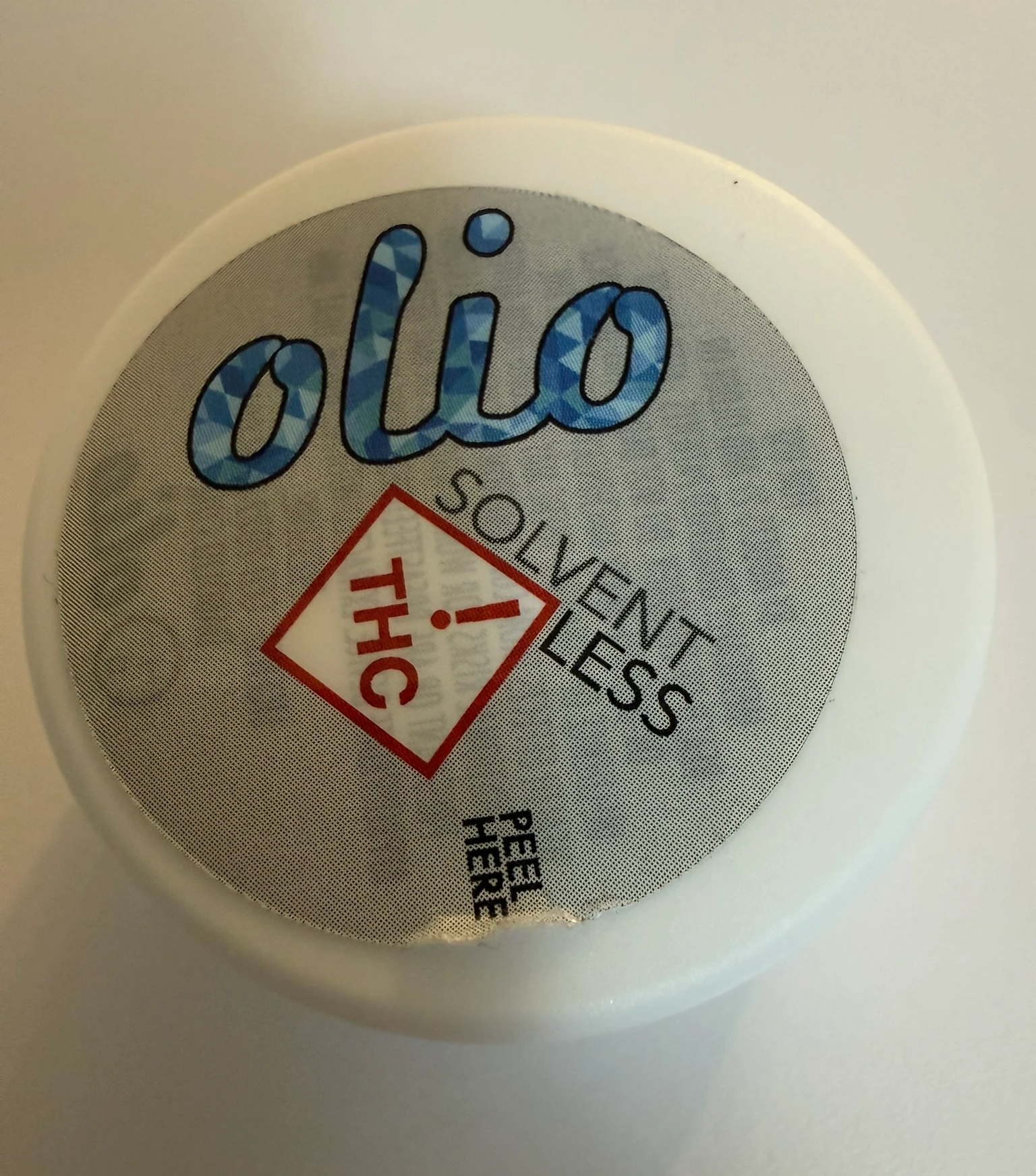 Cannabis rosin jar used as a real-world example in a TAC vs THC label guide